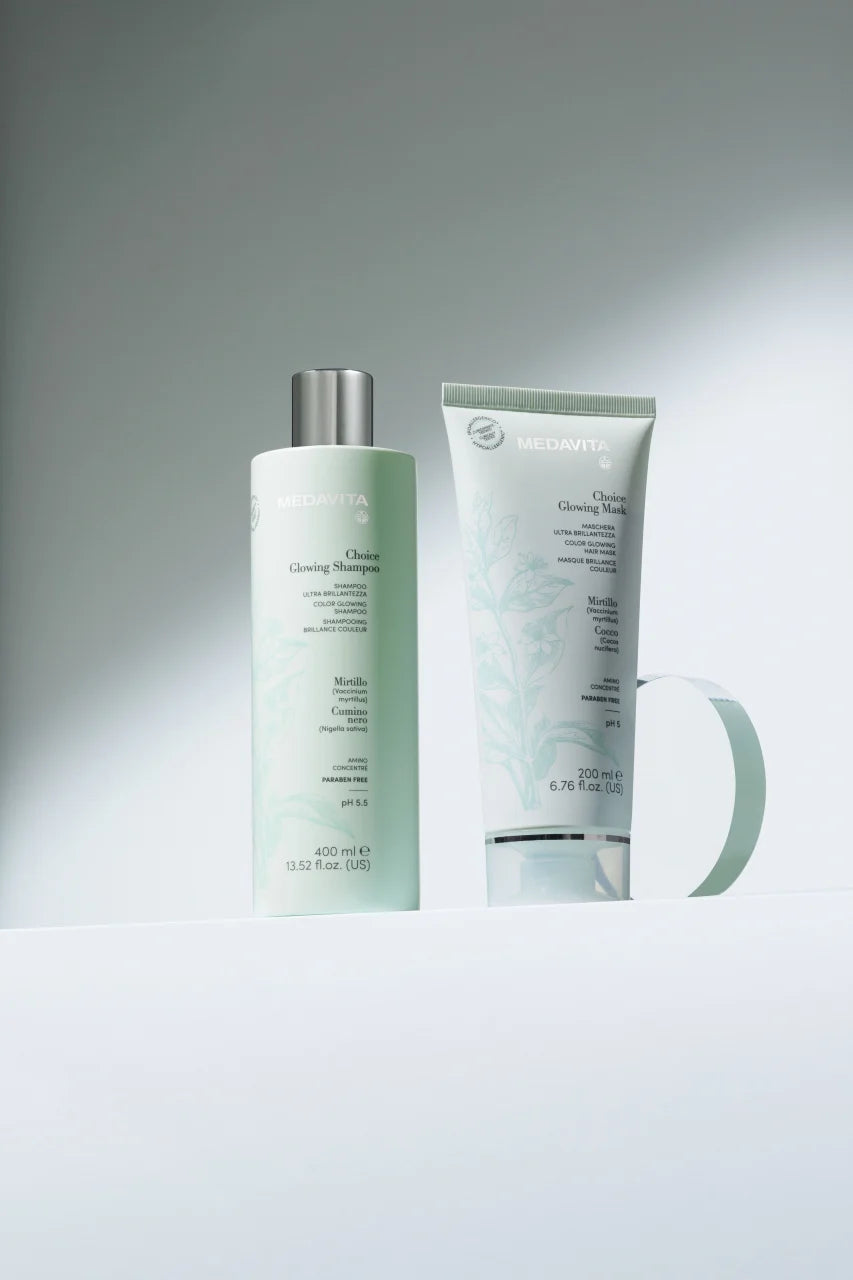 DUO KIT PENTRU STRALUCIREA PARULUI - MEDAVITA CHOICE GLOWING