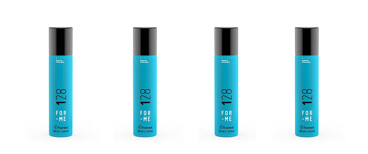Framesi For-Me 128 Thermal Protect Spray 200ml – termoprotectie zilnica cu alge Wakame, pantenol si filtre UV impotriva caldurii, poluarii si decolorarii parului.