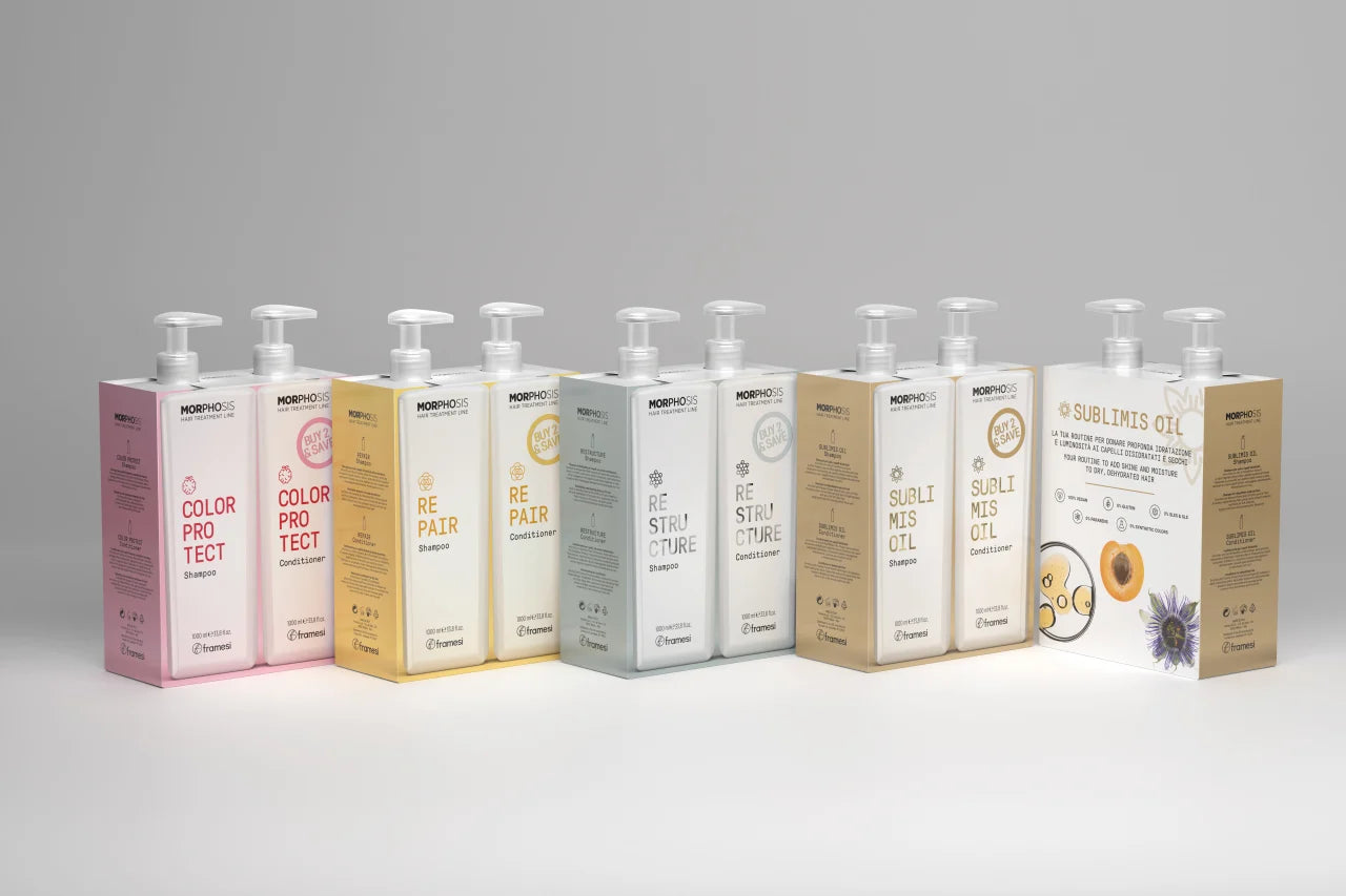 Kit DUO RESTRUCTURE - sampon si balsam par deteriorat 1L