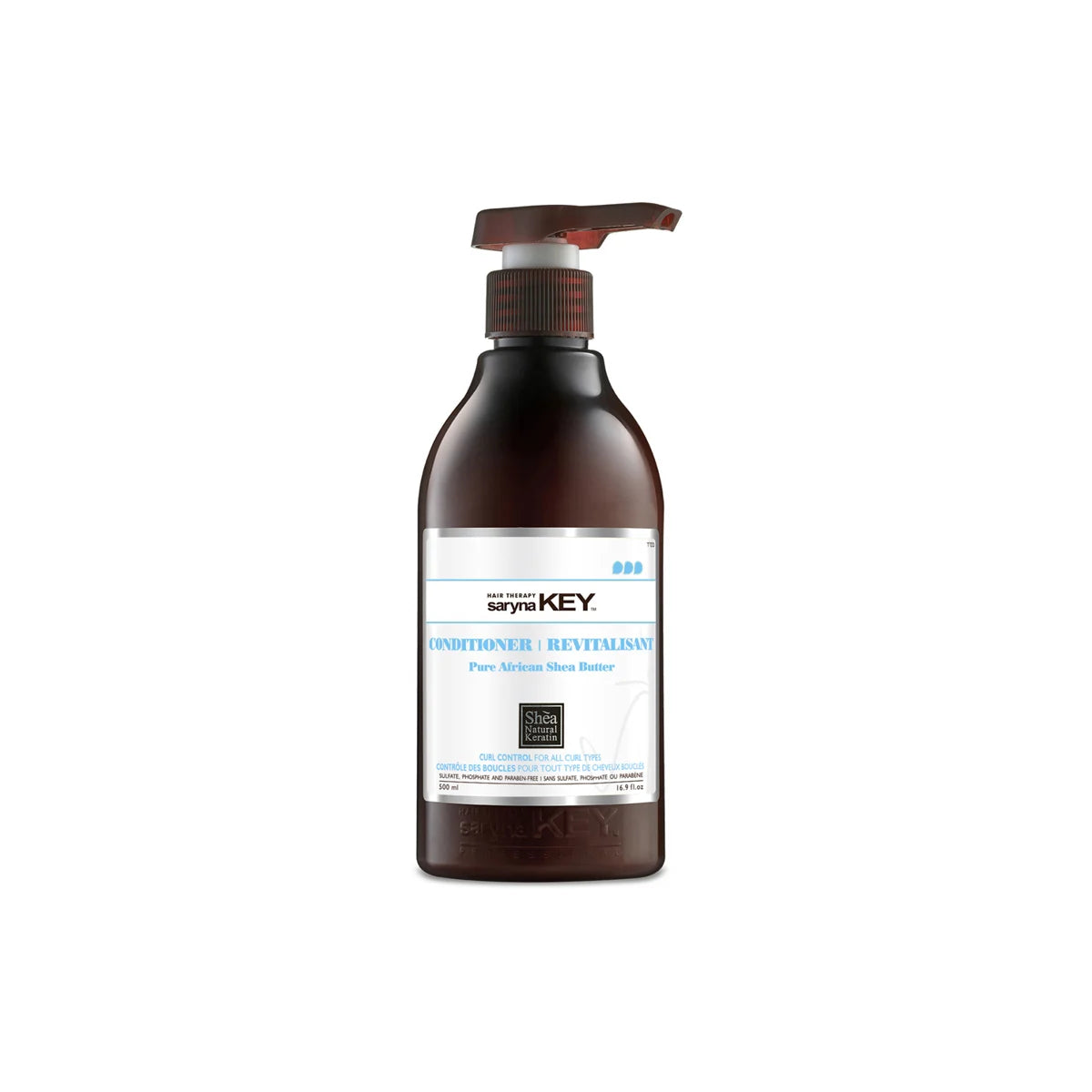Saryna Key Curl Control Conditioner cu unt de shea african si keratina pentru par cret si ondulat. Bucle definite, elastice si stralucitoare 300ml.