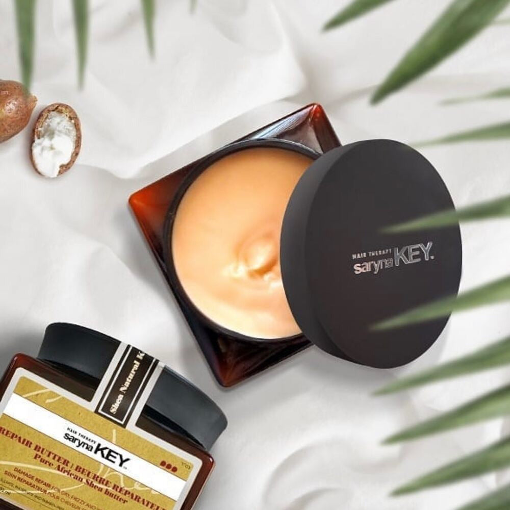 Saryna Key Damage Repair Repair Butter deschis – textura cremoasa cu unt de shea african pur, vitamine si keratina pentru par deteriorat, gros si cret. Color safe.