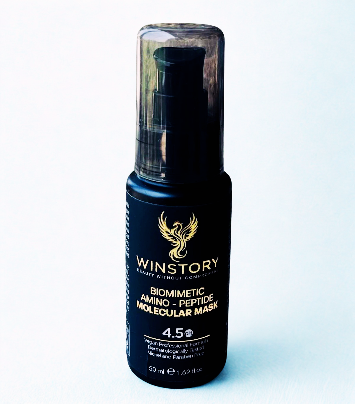 Winstory Biomimetic Amino-Peptide Molecular Mask 50ml – masca moleculara pentru reconstructie intensiva par deteriorat, pH 4.5, formula vegana