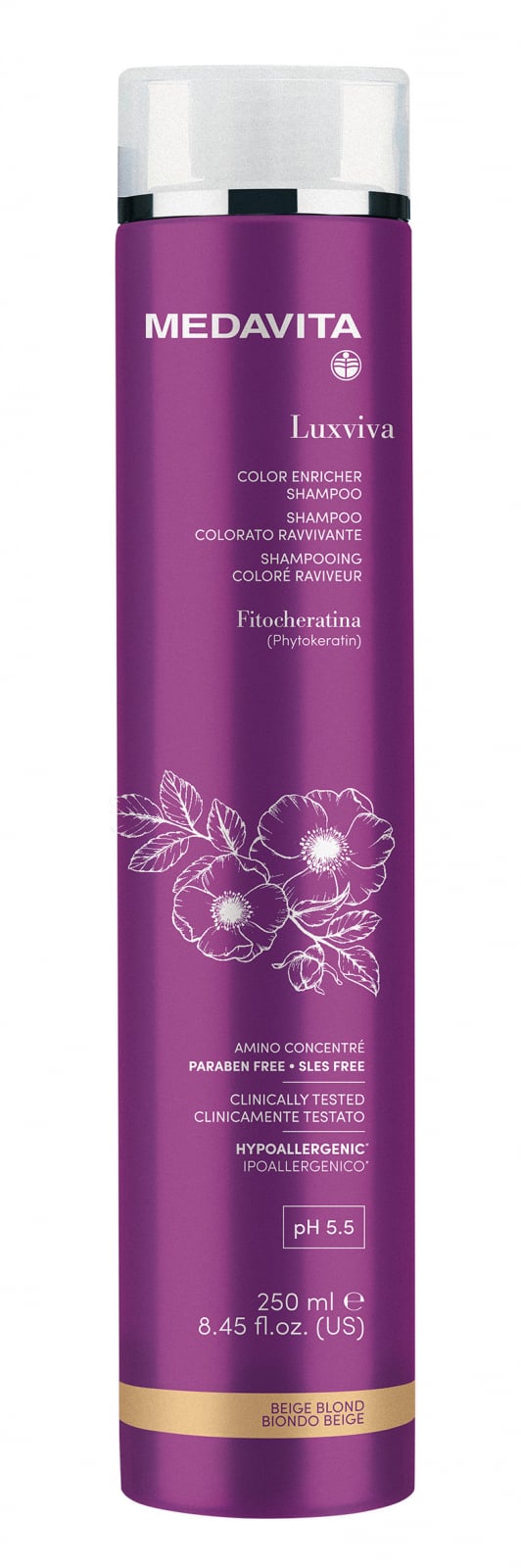 Sampon Colorant Argintiu Ph 5.5 -250 ml