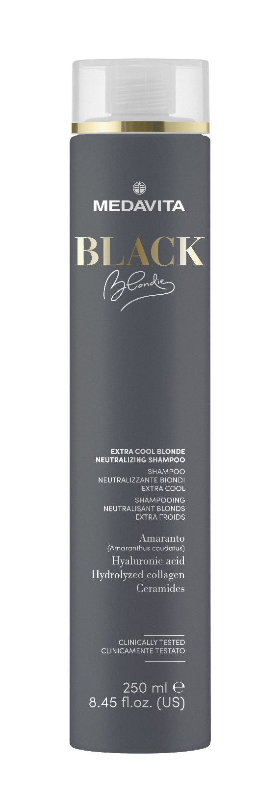 sampon anti galben, anti portocaliu pentru par blond sau decolorat