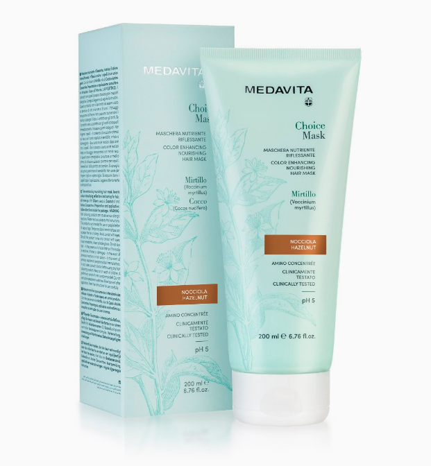 Mască de păr colorantă Hazelnut ( Alune de pădure)