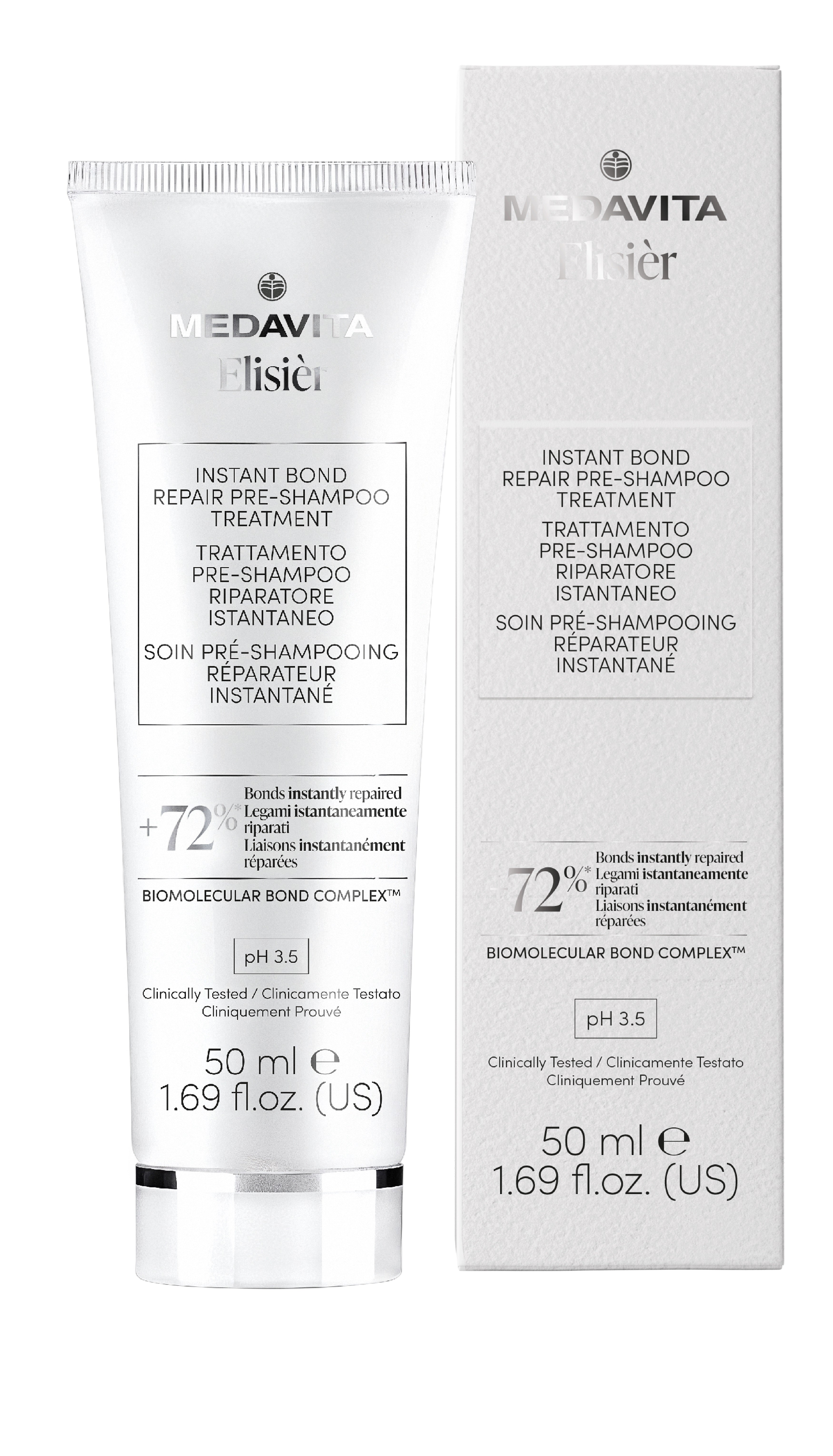 Masca Tratament De Reparare Elisier Instant Bond Repair Medavita