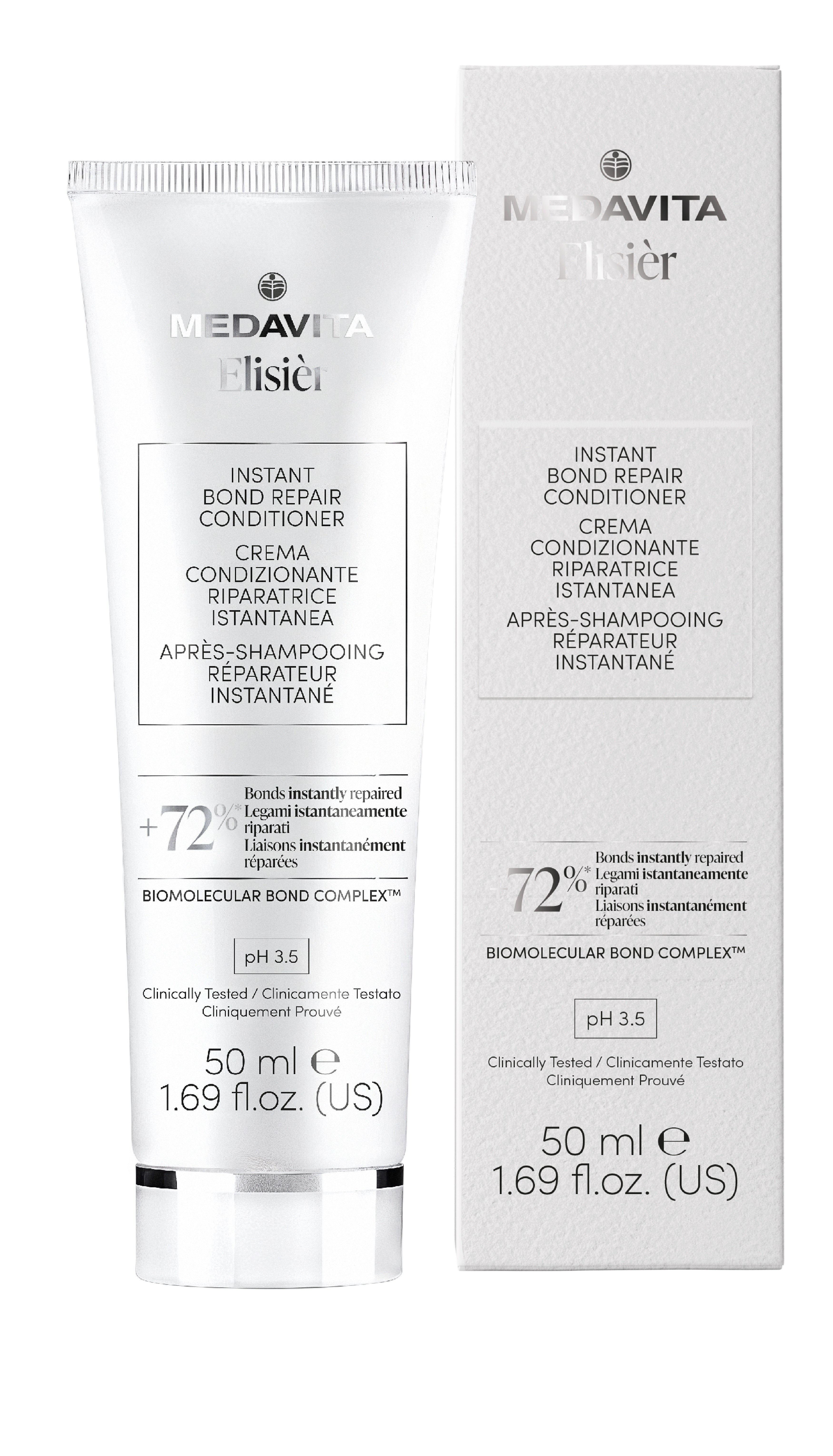 Conditioner Elisier Instant Bond Repair Medavita Tratament Travel