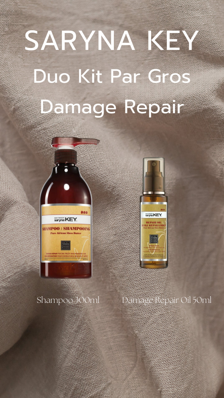 KIT DAMAGE REPAIR - SAMPON DAMAGE 300 ML + ULEI DAMAGE 50 ML