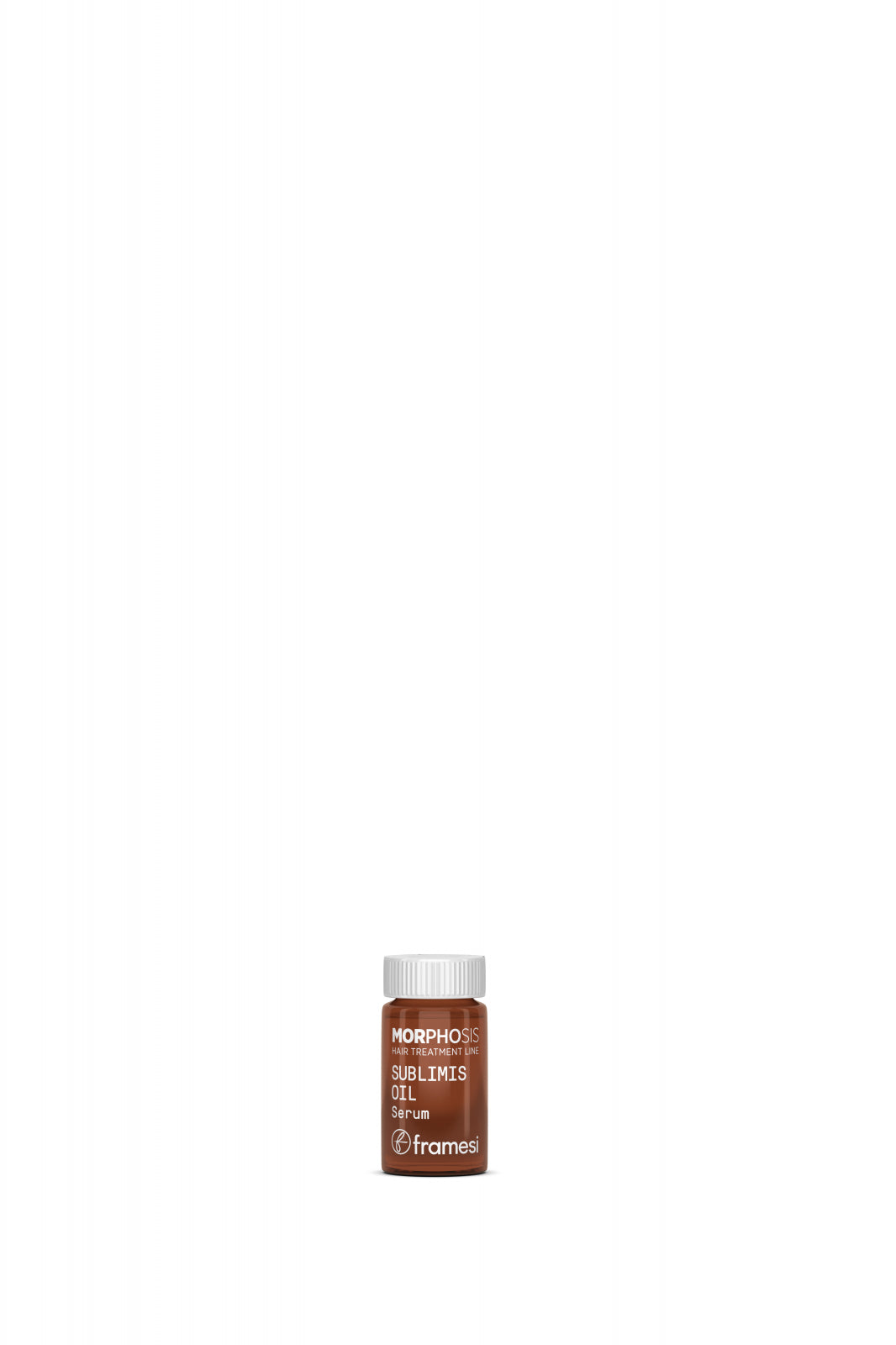 Framesi Morphosis Sublimis Oil Serum – fiola individuala 15ml cu ulei de argan si floarea pasiunii pentru par uscat si deshidratat. Hidratare profunda si stralucire.

