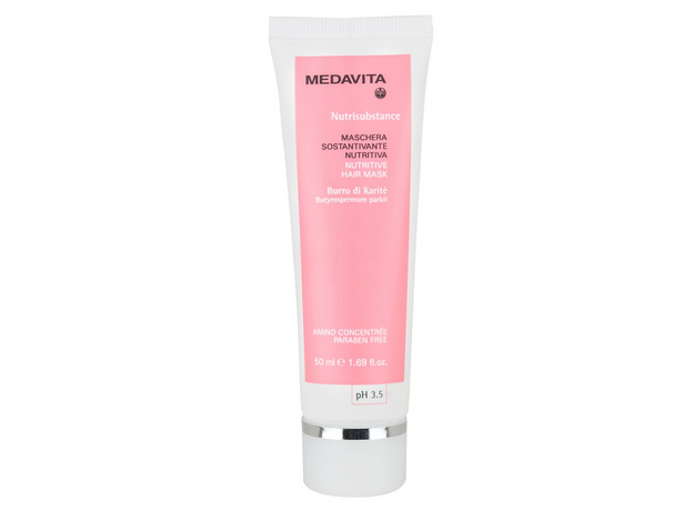 Medavita Nutrisubstance Masca Nutritiva 50ml pH 3.5 – Unt Shea Karite, Amino Concentre, Paraben Free. Hidratare si nutritie profunda par uscat si sensibilizat.
