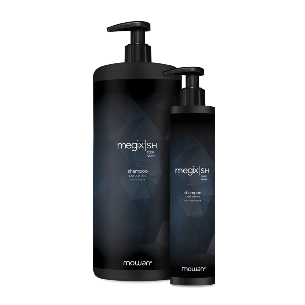 Mowan Megix Sampon Color Saver Sampon Post Service 250ml si 1000ml – sampon hidratare si fixare culoare par vopsit cu 18 aminoacizi Keraveg-18
