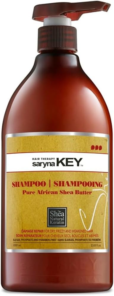 Saryna Key Damage Repair Șampon Reparare Păr Deteriorat cu Unt de Shea Pur African 1000ml

