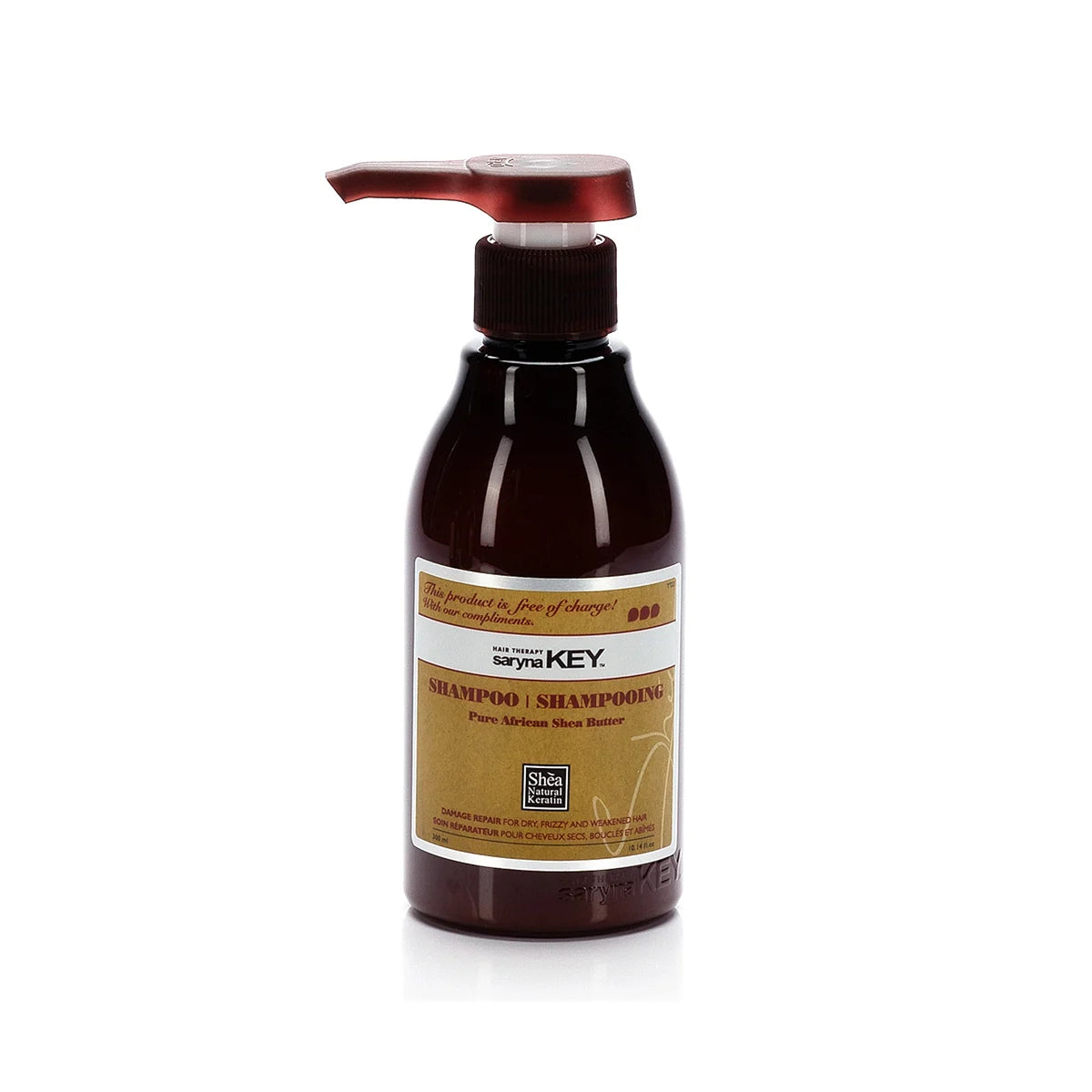 Saryna Key Damage Repair Șampon Reparare Păr Deteriorat cu Unt de Shea Pur African 300ml