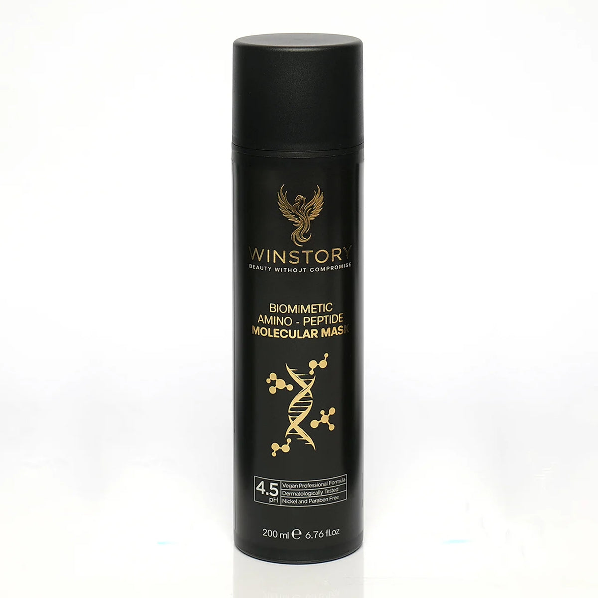 Winstory Biomimetic Amino-Peptide Molecular Mask 200ml – masca moleculara pentru reconstructie intensiva a parului deteriorat, pH 4.5, formula vegana
