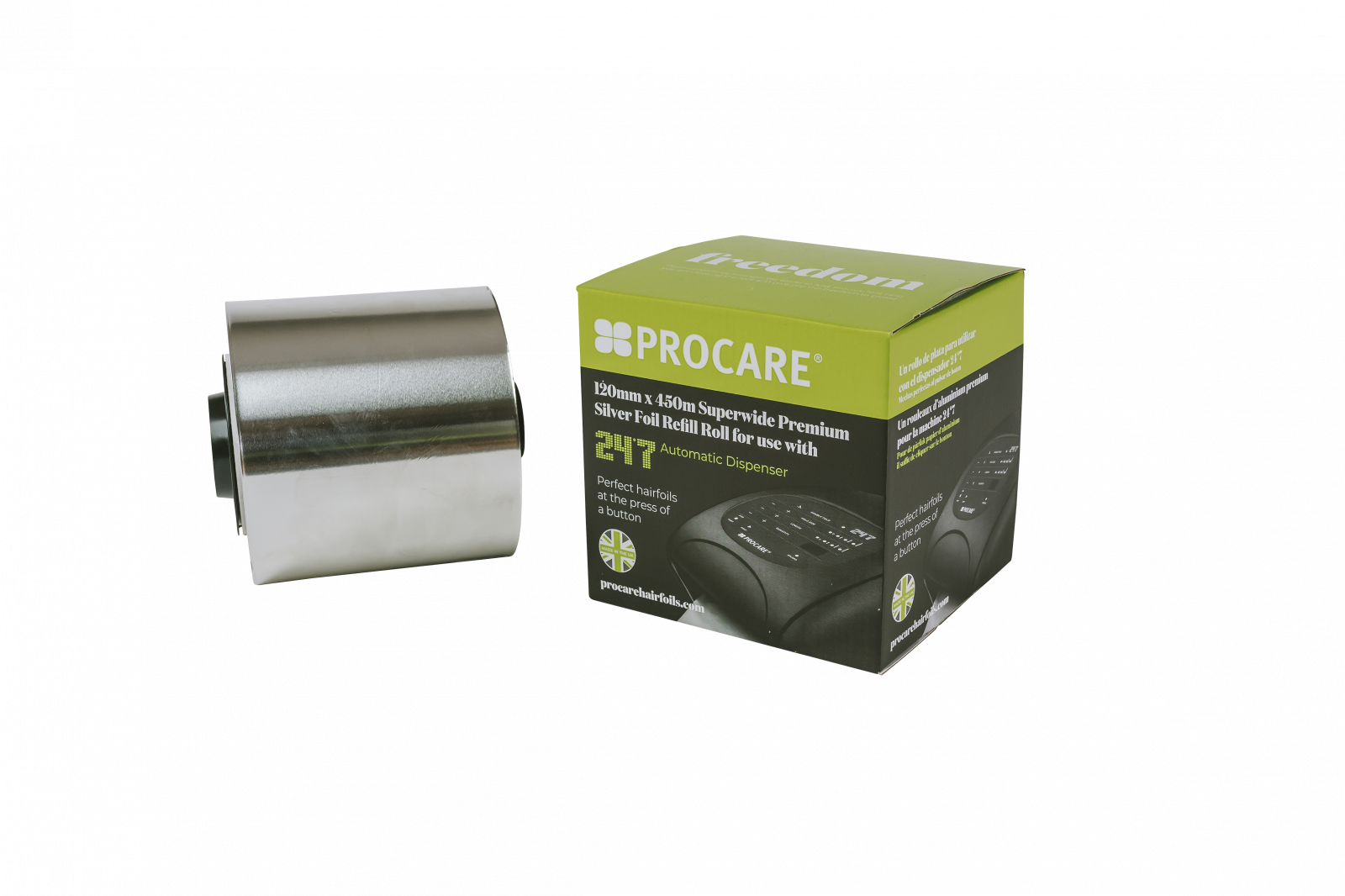 120MM X 450M PROCARE 24*7 FOLII ALUMINIU ROLA