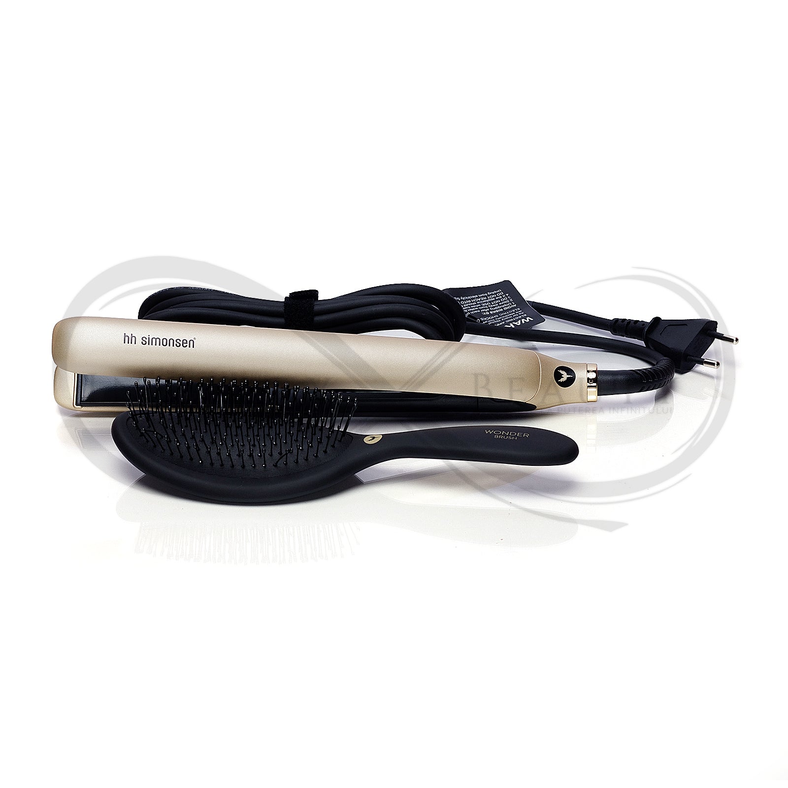 Placa pentru indreptat parul TRUE DIVINITY MK2  POPING CHAMPAGNE