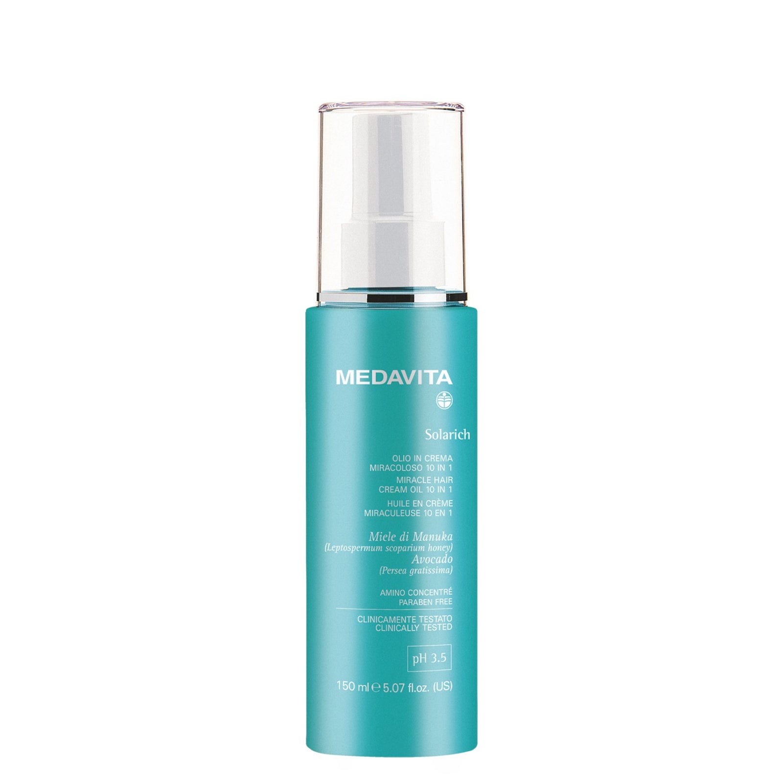 Cremă de păr miraculoasă cu ulei 10 în 1, Solarich 150ml
