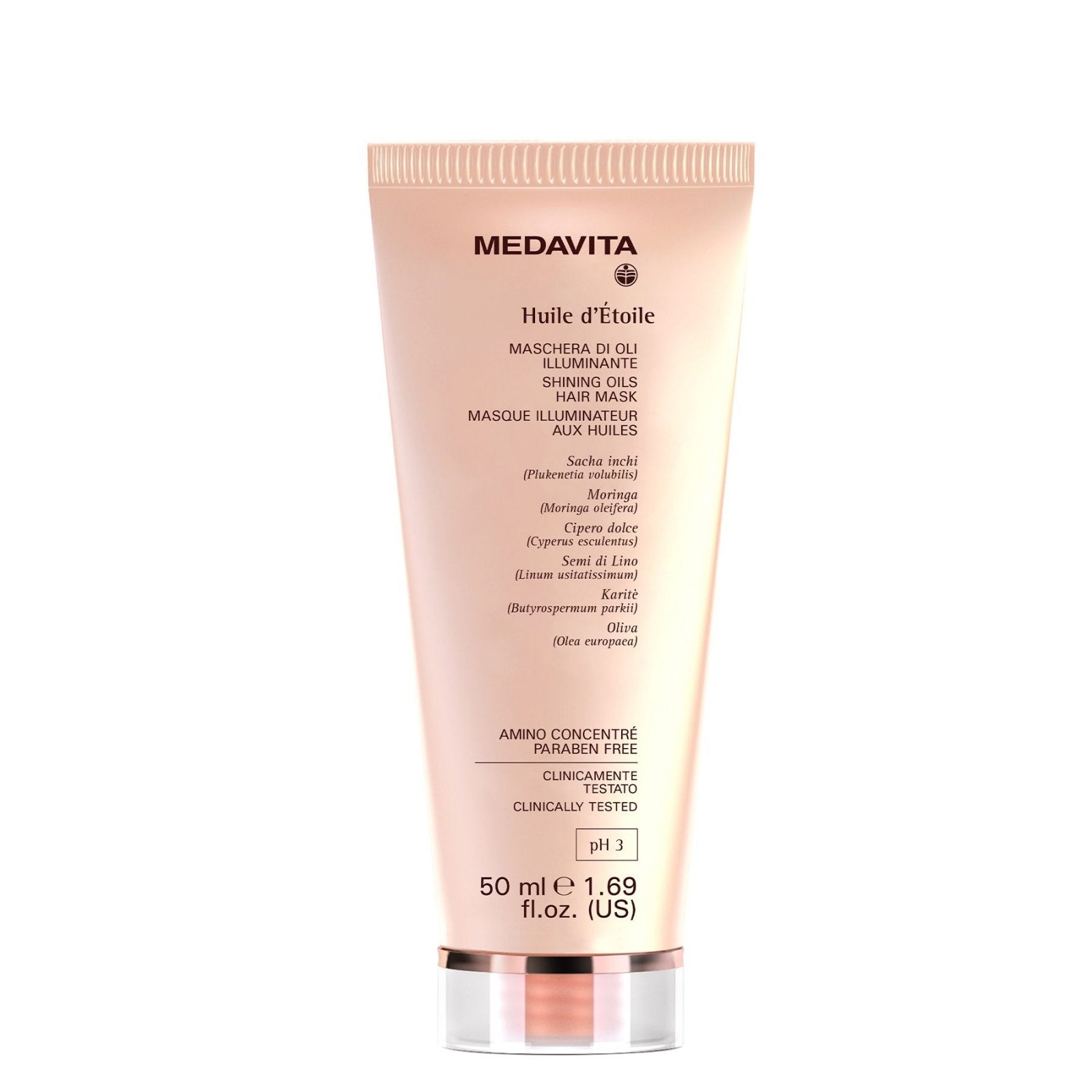 Mască Stralucire din uleiuri naturale - 50 ml