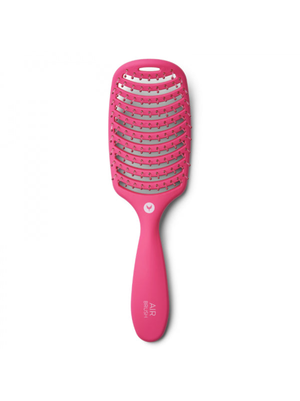 PPERIE PENTRU DESCURCARE SI USCARE A PARLUI AIR BRUSH HH SIMONSEN BIRTHDAY SWIRL - roz intens