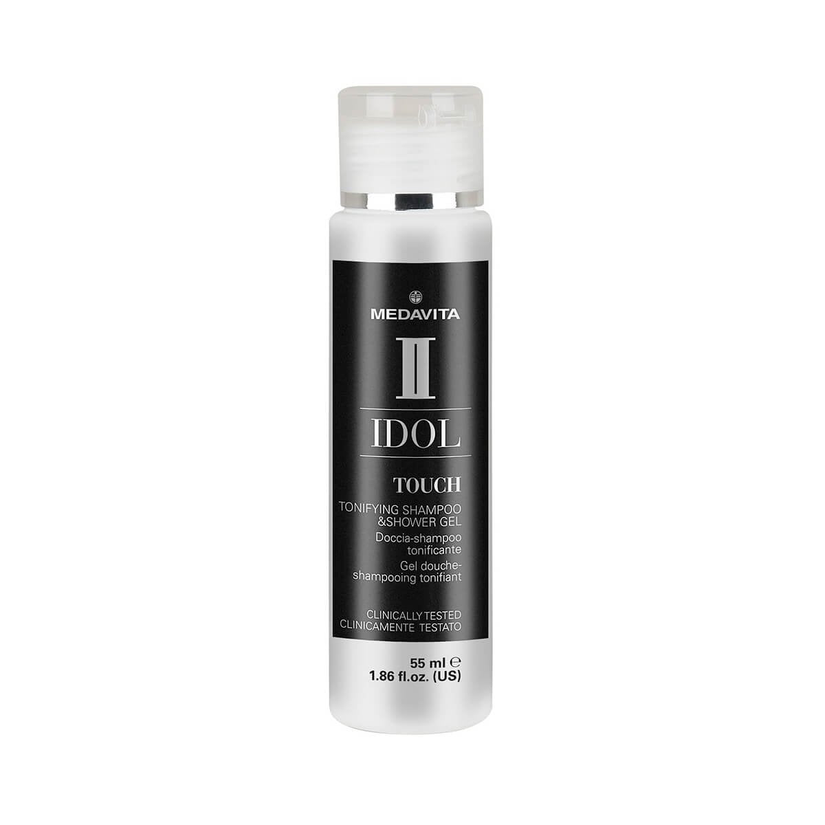 Șampon și gel de duș tonifiant, Idol Man